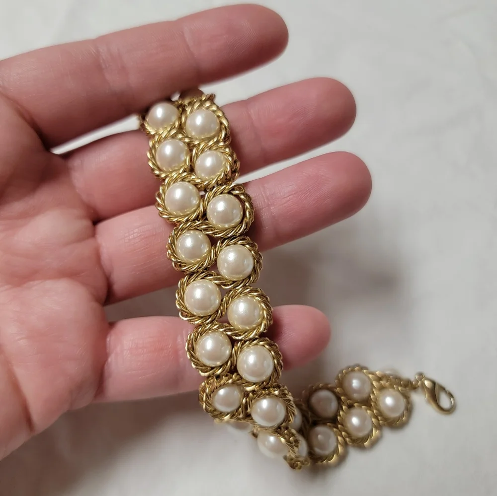 Vintage faux pearl